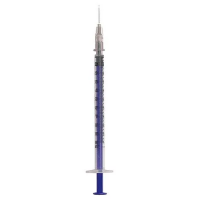 Шприц инсулиновый Med Aim 1 мл U-100, со съемной иглой 26G (0,45*10мм) купить в Омске